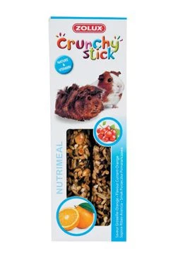 Pochoutka CRUNCHY STICK morče rybíz pomeranč