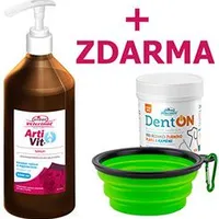 VITAR ArtiVit Syrup + DentON 100g + travel bowl Objem 1000ml