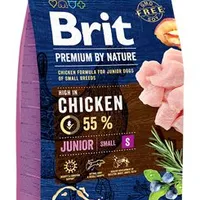 Brit Premium Dog by Nature Junior S Gramáž 3kg