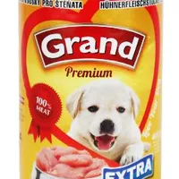 Dog canned food Premium Puppy chicken chunks Gramáž 405g