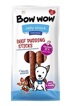 Bow wow poch. Klobásy s hovězím masem a kolagenem Počet 6ks