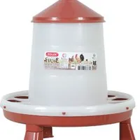 SILO Standing Poultry Feeder Red Gramáž 2kg