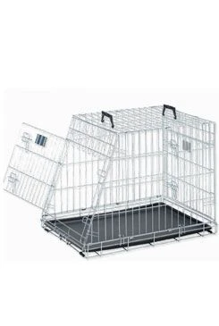 Jaula para coche Dog Residence móvil inclinada 76x53x61cm Savic