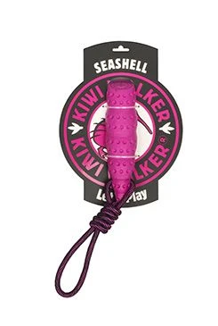 Dog Toy SEASHELL MAXI Floating TPR Pink Kiwi