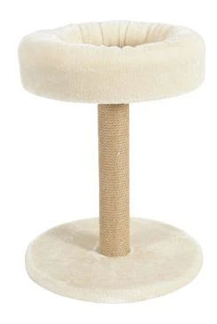 Škrabadlo sloupek s pelíškem béžová Rozměr 45cm