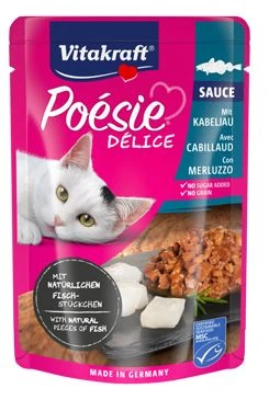 Cat Poésie Délice Sauce pouch cod Gramáž 85g