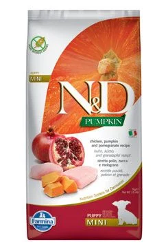 N&D Pumpkin DOG Puppy Mini Chicken & Pomegranate Gramáž 7kg