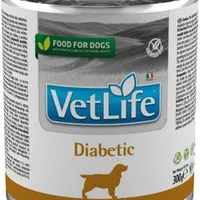 Vet Life Natural DOG can Diabetic Gramáž 300g