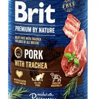 Dog by Nature can Pork & Trachea Gramáž 800g