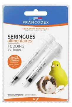 Feeding Syringes for Rodents and Birds Počet 2ks