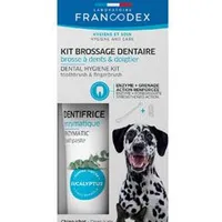 Dental Kit toothpaste + toothbrush for dogs