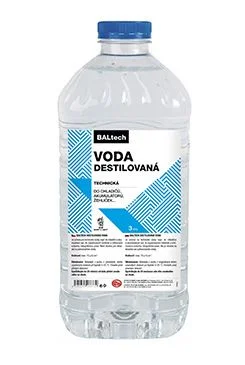 Agua destilada Baltech Objem 3l