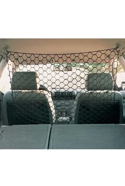 Autosíť do interiéru auta nylon 1x1m Černá