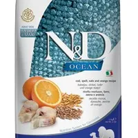 N&D OCEAN DOG LG M L Bacalao y Naranja Gramáž 12kg, Stáří Adult