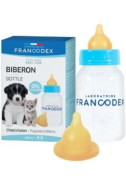 Láhev pro krmení štěňat a koťat Objem 120ml