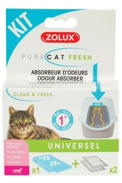 PURECAT Air Freshener and Odour Absorber Set