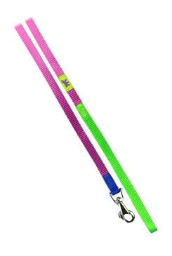 Vodítko nylon CLUB G 10mmx 120 cm fialovo zelené Počet 1ks