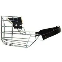 CHOPO Metal Muzzle for Pitbull, Staffordshire Terrier, Chow Chow (dog) Zinc