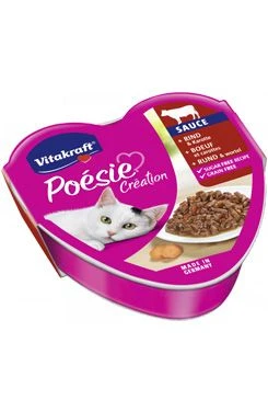 Cat Poésie Création Sauce Beef and Carrot Gramáž 85g