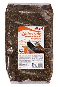 All-Pet srl All OLANDESE měkkožravé s hmyzem Gramáž 1kg
