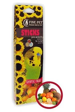 FINE PET Tyčinka Andulka Exotické ovoce Gramáž 110g, Počet 2ks