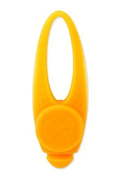Dog Fantasy LED Silicone Collar Pendant Orange Rozměr 8cm