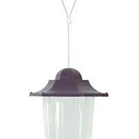 Outdoor PLASTIC seed feeder, purple Rozměr 17,5cm