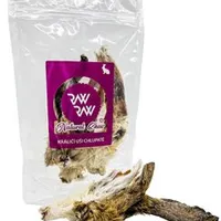 Pochoutka Natural Chew Králičí uši s chlupy 60 g