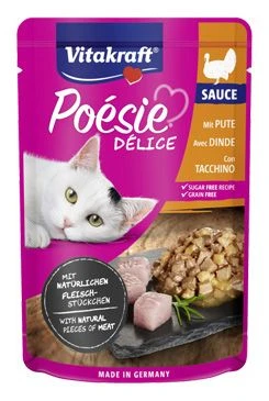 Cat Poésie Délice Sauce pouch turkey Gramáž 85g