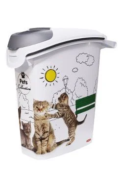 Kontejner na suché krmivo kočka Gramáž 10kg, Objem 23l