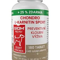 Giom S pes Chondro L karnitin SPORT 180 tbl+25%