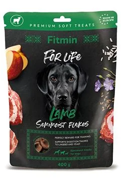 FL dog treat Lamb Flakes Gramáž 400g