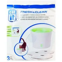 Filtro de recambio de espuma + carbón para fuentes CAT IT NEW Počet 3ks