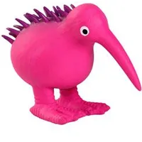 Dog Toy WHISTLE latex squeaky pink Kiwi Rozměr 13,5cm