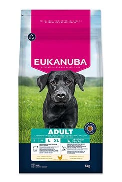 Eukanuba Dog Large rich in fresh Chicken Gramáž 3kg, Stáří Adult