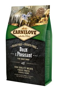 Carnilove Dog Duck & Pheasant for Gramáž 4kg, Stáří kočky Adult