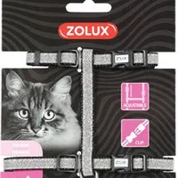 SHINY Cat Harness Nylon Black