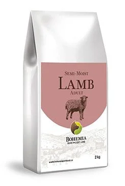BOHEMIA Semi Moist Lamb Gramáž 2kg, Stáří Adult