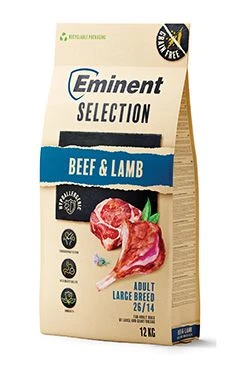 Dog Selection Large Breed Beef & Lamb Gramáž 12kg, Stáří Adult