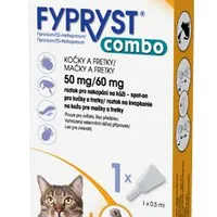 Fypryst Combo Spot on Cat+fretka 50 Gramáž 60mg, Objem 5ml, Počet 1x0