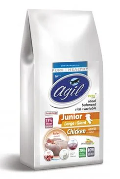 Agil Junior Large&Giant Low Grain Chick&Lamb&Tuna Gramáž 10kg
