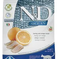 N&D OCEAN CAT Herring & Orange Gramáž 5kg, Stáří Adult