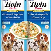 Dog Twin Packs Pollo y Verd. y Queso en Caldo 2x40g