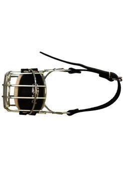 CHOPO Metal Muzzle Spitz Pinscher (female/male dog) Zinc