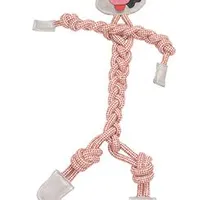 Dog Toy Cow Leather + Rope Mr.Roper Rozměr 57cm
