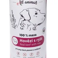 DOG canned food – Minced Beef with Rice Gramáž 400g