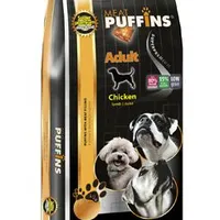 Puffins Dog Chicken Gramáž 1kg, Stáří Adult