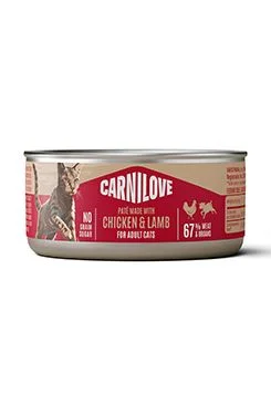 Cat Can Paté Chicken&Lamb Gramáž 100g