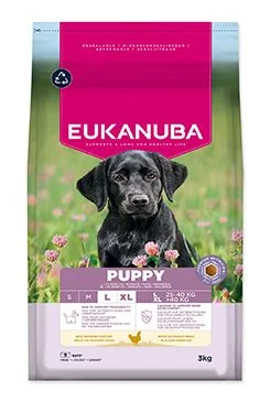 Eukanuba Dog Puppy Large rich in fresh Chicken Gramáž 3kg