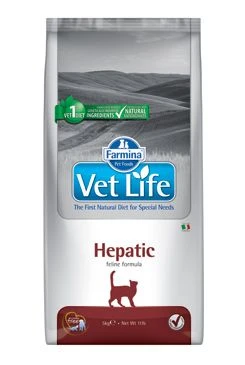 Vet Life Natural CAT Hepatic Gramáž 10kg